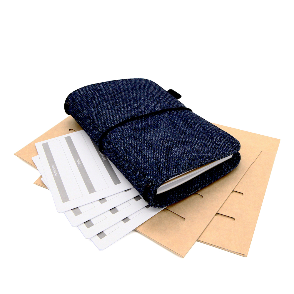 DENICZECH DENIM S - 120 stran, 2 organizéry, 4 plánovače - cestovatelský deník