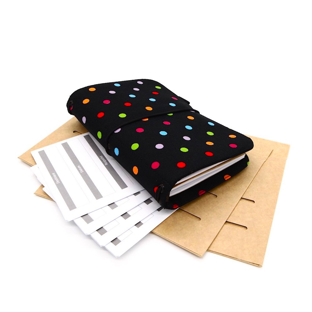 DENICZECH DOTS S - 120 stran, 2 organizéry, 4 plánovače - cestovatelský deník