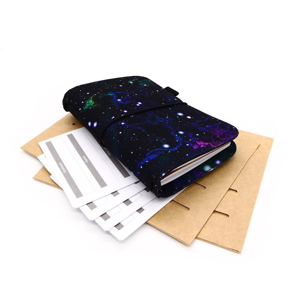 DENICZECH GALAXY S - 120 stran, 2 organizéry, 4 plánovače - cestovatelský deník
