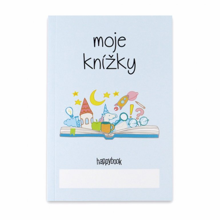 Moje knížky - zápisník pro děti happybook - první čtenářský deník